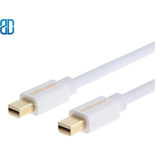 Mini DP to Mini DP Cable Mini DisplayPort Adapter Converter Compatible with Dell U3415W/U2414H AH-IPS/U3014 4K MacBook iMac