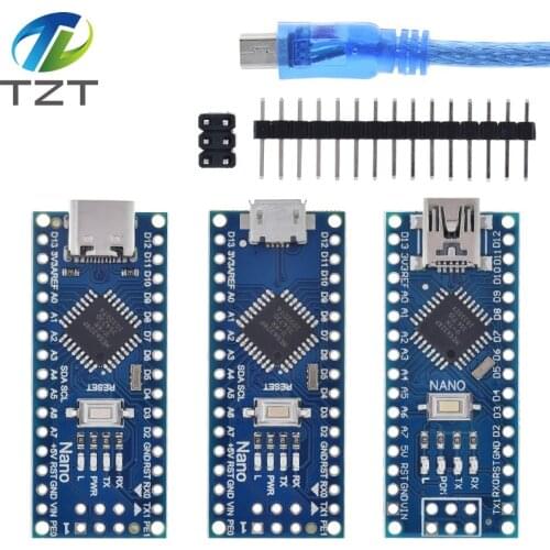 Nano Mini USB With the bootloader compatible for Arduino Nano 3.0 controller CH340 USB driver 16Mhz Nano v3.0 ATMEGA328P