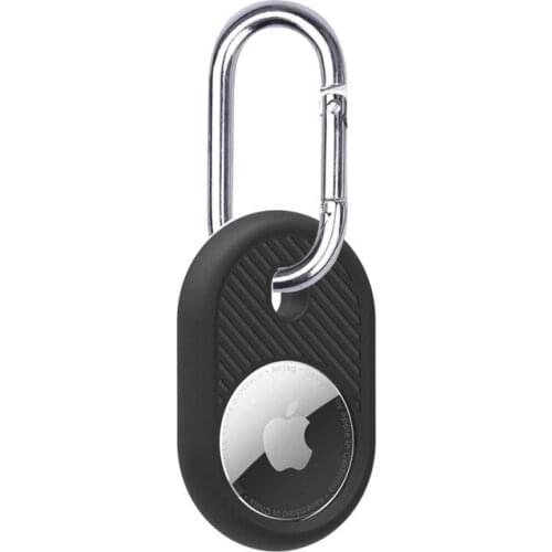 Soft Silicone Protector Case for Apple Airtags Anti-lost Tracker Locator Keychain Protective Sleeve Shell Cover For Air Tags