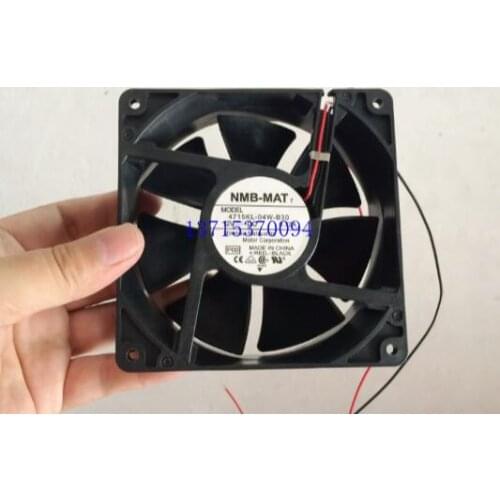 NEW NMB 12CM 4715KL-04W-B30 12V 0.72A 12038 Two-wire Double Ball Bearing Fan