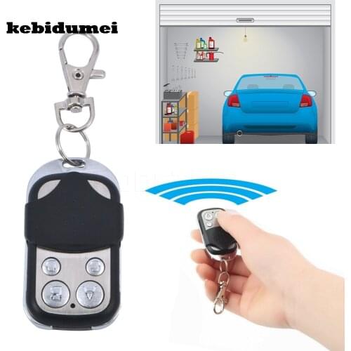 Kebidumei 433MHz Wireless Auto Remote Control Duplicator Adjustable Frequency Gate Door garage Copy Remote Controller 4 keys