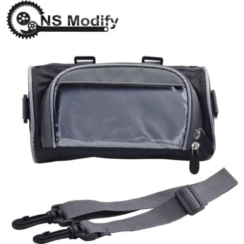 2.5L Motorcycle Electric Car Front Handlebar Fork Storage Bag Container Water Repellent Fabric Pouch Bicycle Accessories