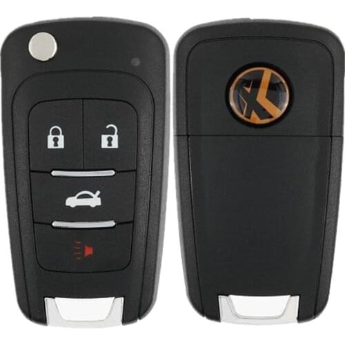 XRSHKEY Xhorse universal VVDI wire remote control XKBU01EN no transpponder chip 4 button VVDI Mini Key Tool VVDI2