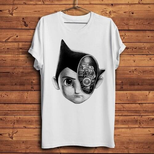 Anatomy of Mighty Atom Astro funny anime tshirt men summer new white casual short t shirt unisex Astroboy streetwear tee