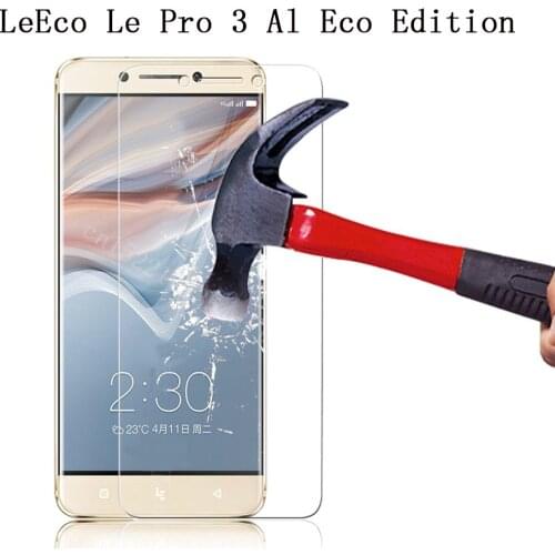 For LeEco Le Pro3 AI Tempered Glass 9H 2.5D Premium Screen Protector Film For Letv LeEco Le Pro 3 Dual AI X650 X651