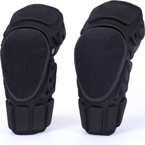 Black Motorcycle Riding Cycling Knee Armor out shell For adults Youth Motorbike Skating Skiing Knee Protection Gear
