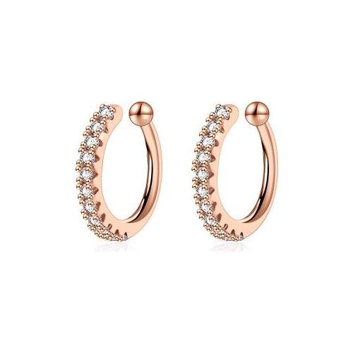 2020 fashion new simple ear clip without ear hole U-shaped Earrings