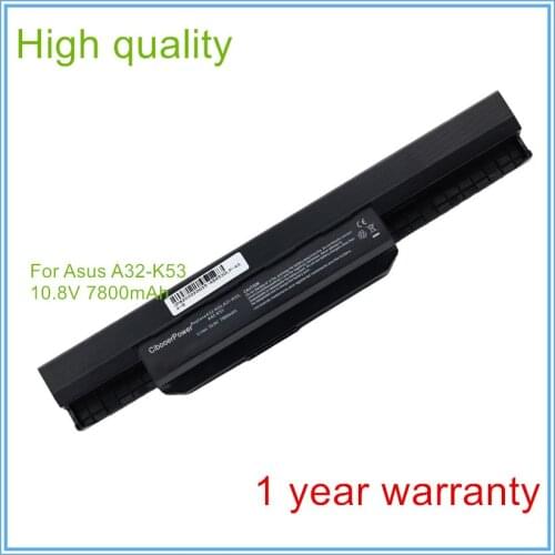 7800mah laptop battery A32-K53 for A43E A53S K43E K43U K43S X54 X54H K43SJ X54C X84 K53S K53 K53SV K53T K53E K53SD X44H