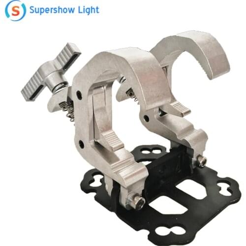 Aluminum Integrated Stage Light Hook Loading 200KG 38-51mm Truss Tube Stage Lighting Clamp Cast Steel Folding Beam Light Hook