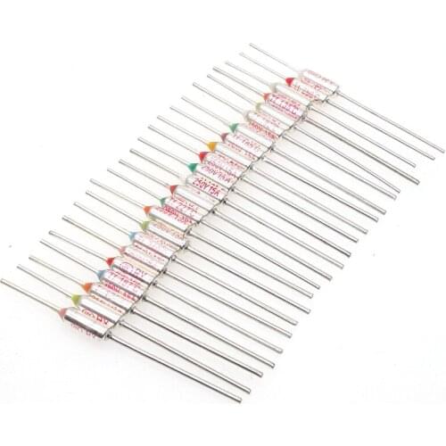 Free shipping 100PCS RY216 TF 216 Degree Celsius 216C 10A 250V Temperature Thermal Fuse