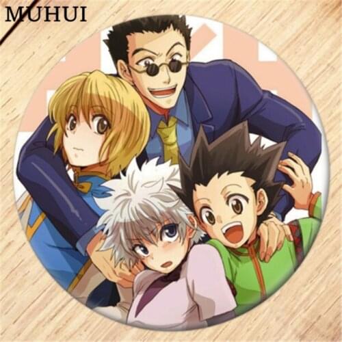 Free Shipping Anime HUNTER HUNTER Brooch Boys girls Cosplay Badges For Clothes Backpack Decoration Pin Jewelry