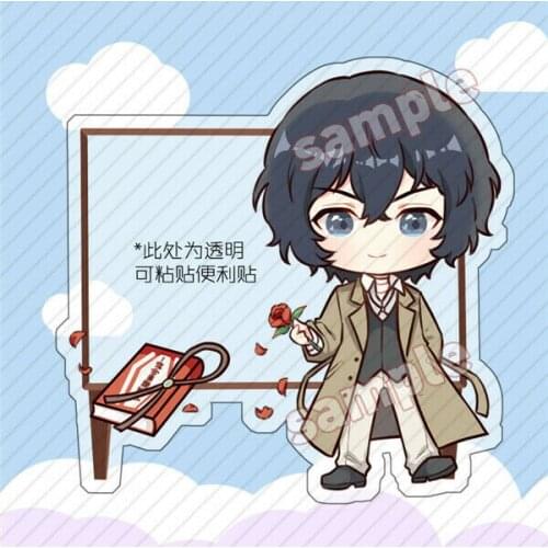 Bungou Stray Dogs Osamu Chuya Nakajima Ryunosuke Acrylic Stand For Sticky Note Cosplay Props Gifts