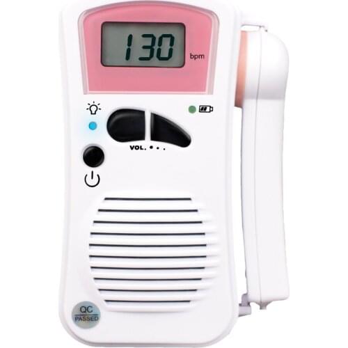 Home use doppler fetal (BF-500++ )FHR detector LCD display ultrasound doppler baby monitor portable doppler pregnant monitor