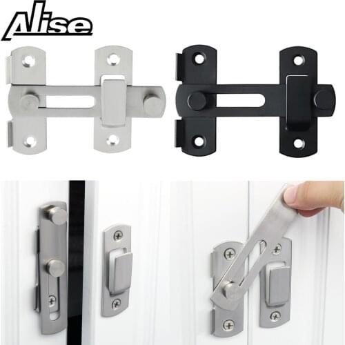 Stainless Steel Hasp Latch Lock Gate Latches Door Lock Sliding Window Door Lock Handle Door Latch Home Hardware