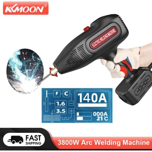 KKMOON AK46 3900W Intelligent Handheld Portable Electric Arc Welding Machine Digital Display Electrodeless Current Adjustable