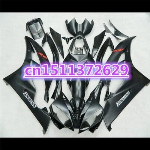 Fairing kit for YZF-R6 06-07 YZF R6 06 07 Black R6 YZF 600 R6 2006 2007 fairing sets bodywork ABS