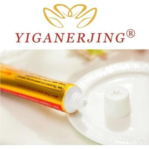 20pcs YIGANERJING Skin care Psoriasis Cream Atopic Seborrheic Dermatitis Skin Rash Eczema Ointment Body cream Skin