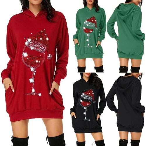 SAGACE Womens Hoodies Dresses