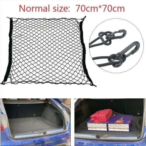 Car Trunk Mesh Net Cargo Bag For Skoda Octavia Yeti Roomster Fabia Rapid Superb KODIAQ Citigo KAMIQ KAROQ SCALA VISION X