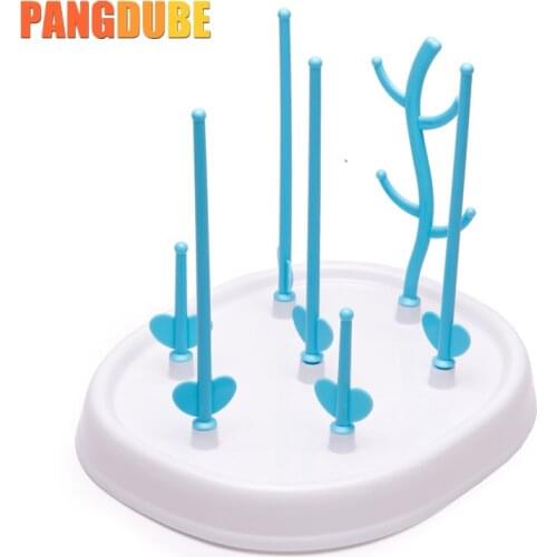 Baby Bottle Dry Rack Baby Bottle Drain Drying Racks Bottle Drainer Dryer for Baby Milk Holder Pacifier Cleaning Dryer Drainer