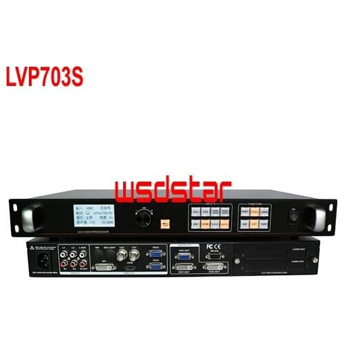 LVP703S LED screen video processor SDI/HDMI/DVI/VGA/CVBS 2304*1152 Support PIP & POP P12 P16 P20 P25 LED Display Video Processor