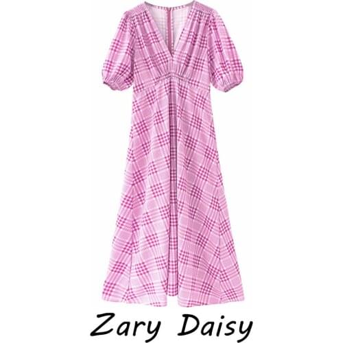 Zary Daisy Summer Dresses With Sleeves