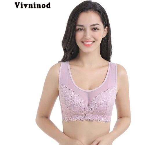 Womens Bra Sexy Intimates Summer Lace Lingerie Plus Big Size Bh Bralette Super Push up Brassiere Girl Thin Cup Beauty Back Bras