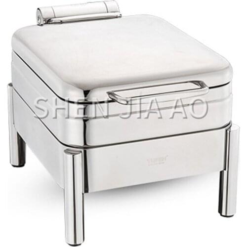 1/2 square steel cover (for induction cooker) meal stove Hotel restaurant soup sauce sauce stoves sauce holding furnace