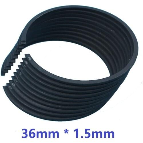 10pcs/lot 36mm x 1.5mm Piston Ring For Zenoah G35L G3K 3410 Mitsubishi TL33 TANAKA SUM328 1E36F-2 36F CG360 BC360 33CC Trimmer