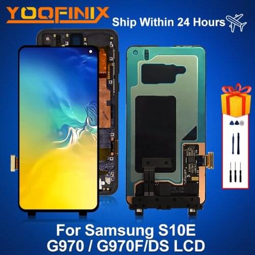 5.8"Original For Samsung Galaxy S10E LCD G970 Display Assembly Replacement Parts For Samsung S10 E SM-G970F/DS SM-G970U LCD