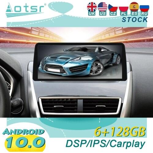 Android 10.0 For Mitsubishi Eclipse Cross Car GPS Navigation Stereo Car DVD Player Streaming Media Multimedia Player Head Unit