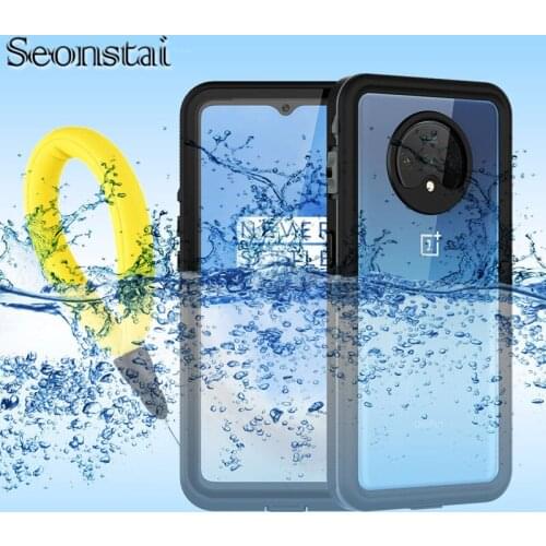 For Oneplus 7T 7 T 360 Underwater Diving Phone Case ShockProof IP68 Waterproof Case for Oneplus 7T OnePlus7T Swim Phone Funda