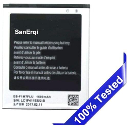 For Samsung Galaxy S3 Mini i8190 Battery EB-F1M7FLU 1500MAH High Quality Batteries SanErqi
