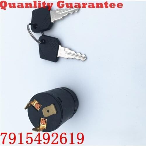 For Linde forklift ignition switch key switch lock 801 electric door lock key switch JK410 7915492622/601