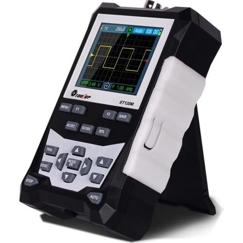 DS0120M Oscilloscope 320x240 High Definition 2.4" TFT Color Screen Digital Oscilloscope 120MHz Bandwidth 500MSa/s Sampling Rate