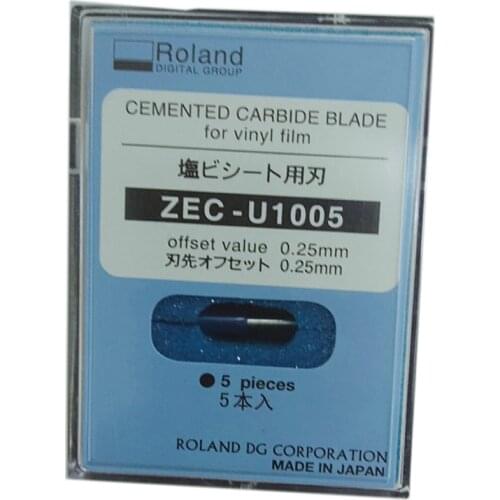 Einkshop 5Pcs New ZEC-U1005 45 Degree for Roland Blade Cutting Plotter Blades Knife for Roland SP/SC/VP/XC Plotter printer