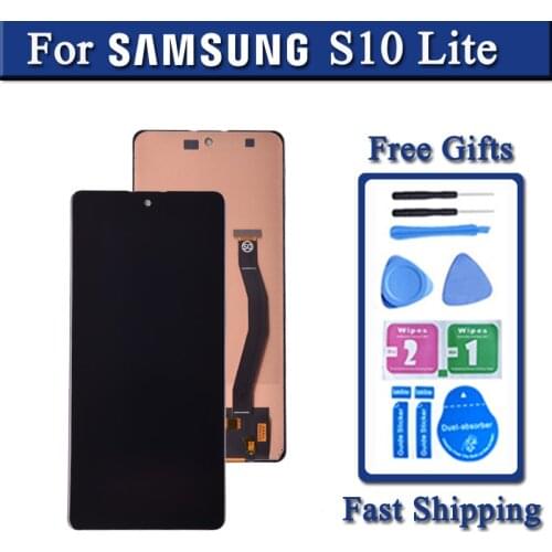 Screen for Samsung Galaxy S10 Lite LCD Touch Screen Digitizer Panel Assembly For G770 G770F Display Replacement Phone Parts