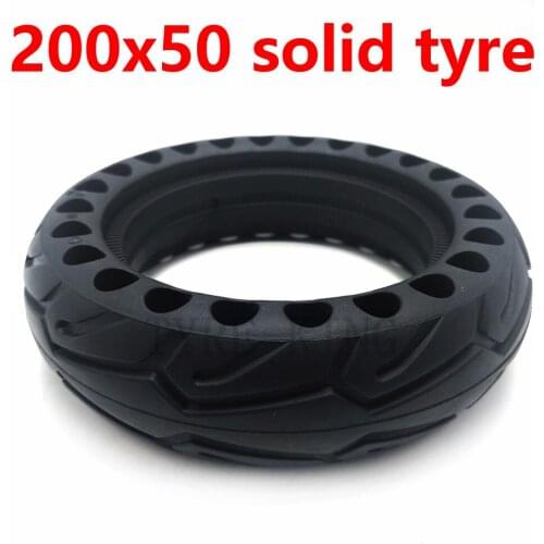 Hot Sale 200x50 Honeycomb Solid Tire 8 Inch 200*50 Motorcycle Solid Wheel Tyre for Electric Bike Scooter Parts