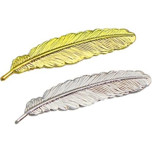 Beadsnice Metal Bookmark Brass Feather Bookmark Gift for Kids Wholesale 27409