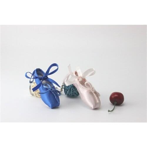 MINI dancer ballet shoes key ring key chain Mother teacher Day small wedding Small gift Christmas gift pendant