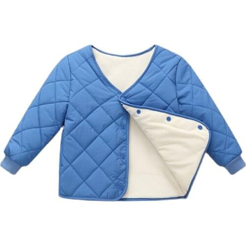 Baby Boys Girls Clothes Winter Coat 2021 New Casual Solid Color Kids Thick Warm Outerwear Childrens Down Cotton Jackets Coat