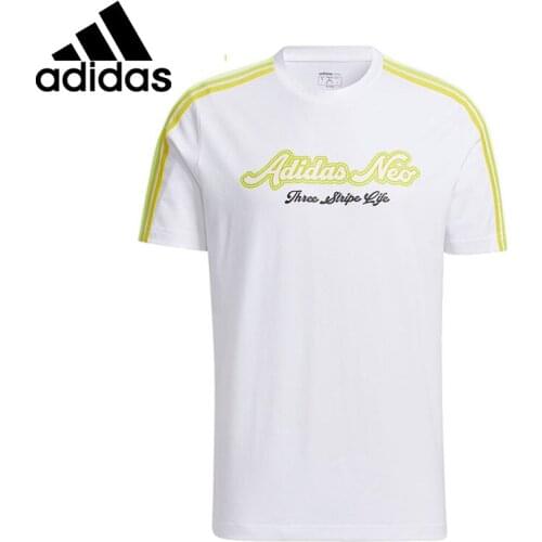 Original New Arrival Adidas M FAV 3S GR T 2 Mens T-shirts shirt short sleeve Sportswear