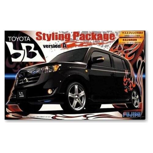 1/24 Fujimi Plastic Assembled Car Model Toy Toyota bB Styling Package Static Model DIY Model Kit #03677