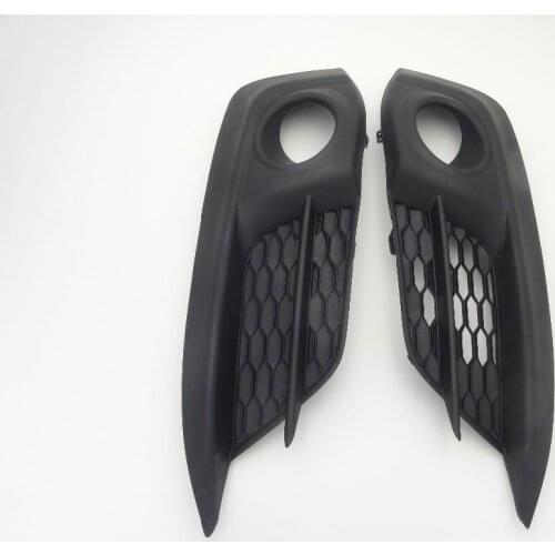 1 Pair Fog Light Cover Grille Grill for Honda Civic Sedan 2016-2017
