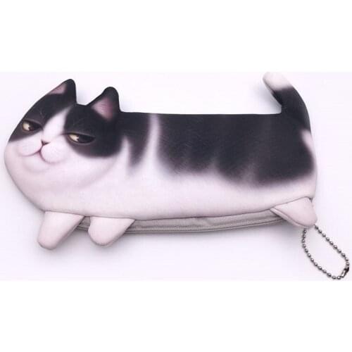 1PCS Black-backed Cat Puppets Cute Cartoon Biological Animal Finger Plush Toys Child Baby Favor Dolls Tell Story Props Boys