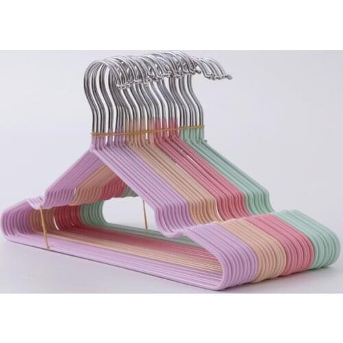 10pcs/lot 28.5cm Children Non-slip Hanger Baby Home Clothes Hangers