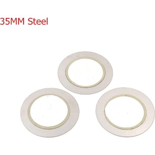 10Pcs/lot 35MM Steel piezoelectric Buzzer Ceramic alarm buzzer Dia 35mm,Piezo Ceramic buzzers speaker for DIY repair