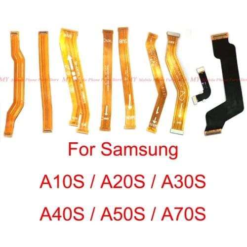 10 PCS New Main Motherboard Connector LCD Display Flex Cable For Samsung Galaxy A10S A20S A30S A40S A50S A60S A70S Spare Part
