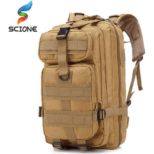 30L Outdoor Military Rucksacks Nylon Waterproof Tactical Backpack Sports Camping Hiking Trekking Fishing Hunting Bags XA156Y