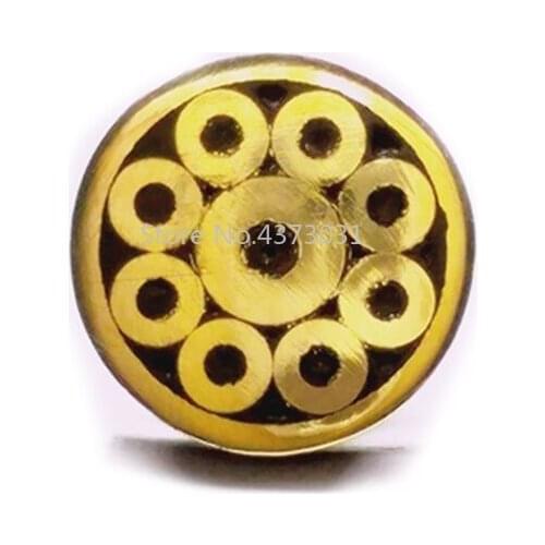 6mm Mosaic pin Rivets knife handle screw More design exquisite style length 9cm #624